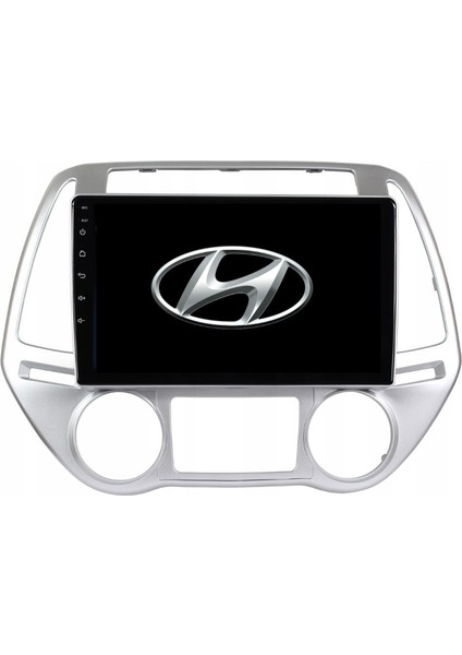 Hyundai I20 - Araç Multimedya Ekran - 2gb 32GB - Düz Dijital - Silver - 2013 - 2014 - 9 Inch - Hıgh Sound - Vsr