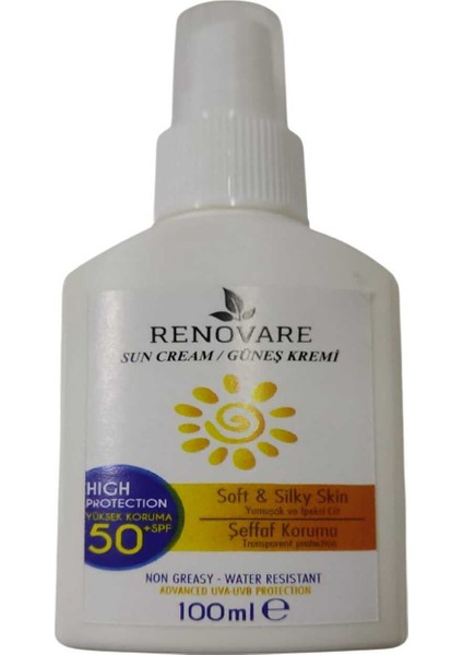 Güneş Koruyucu Sprey 100 ml 50SPF 3 Adet