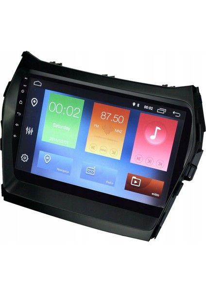 Hyundai Santa Fe - Araç Multimedya Ekran - 2gb 32GB - S - Black - 2013 - 2017 - 9 Inch - Hıgh Sound - Vsr fiyatları
