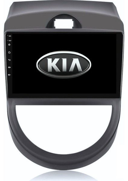 Kia Soul - Araç Multimedya Ekran - 2gb 32GB - S - Gri - 2011 - 2013 - 9 Inch - Hıgh Sound - Vsr