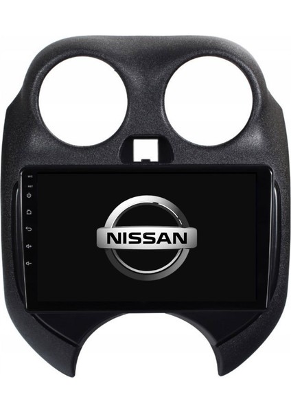 Nissan Micra - Araç Multimedya Ekran - 2gb 32GB - S - Black - 2011 - 2013 - 9 Inch - Hıgh Sound - Vsr