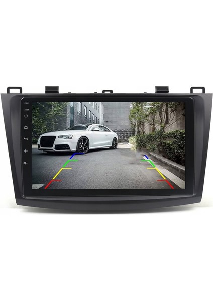 Mazda Mazda 3 - Araç Multimedya Ekran - 2gb 32GB - S - Black - 2010 - 2013 - 9 Inch - Hıgh Sound - Vsr