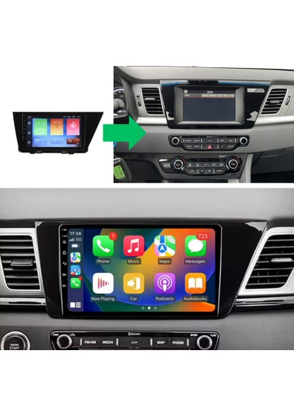 Kia Niro - Araç Multimedya Ekran - 2gb 32GB - S - Black - 2016 - 2020 - 9 Inch - Hıgh Sound - Vsr