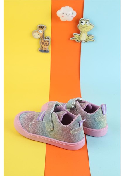 Unisex Tam Ortapedik Esnek Hava Alan Çocuk Spor Ayakkabısı Cırtlı Yumuşak Çocuk Renkli Sneaker fiyatları