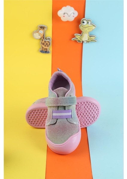 Unisex Tam Ortapedik Esnek Hava Alan Çocuk Spor Ayakkabısı Cırtlı Yumuşak Çocuk Renkli Sneaker fırsatları