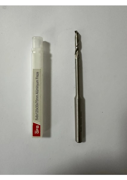 Alüminyum Freze 5*8*120*30*70 mm Gfb