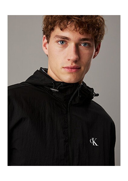 Nylon Hooded Wındbreaker