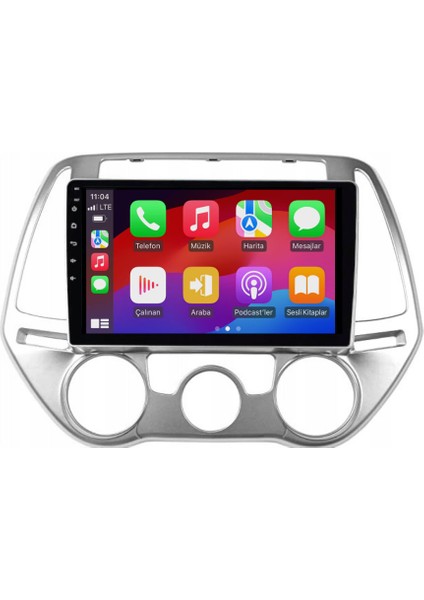 Hyundai I20 - Araç Multimedya Ekran - 2gb 32GB - Düz Analog - Silver - 2013 - 2014 - 9 Inch - Hıgh Sound - Vsr fiyatları