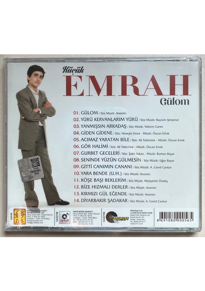Küçük Emrah - Gülom (Cd) fiyatları