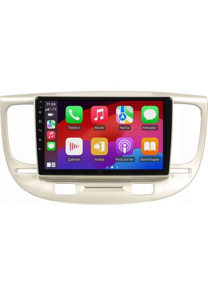 Kia Rio - Araç Multimedya Ekran - 2gb 32GB - S - Silver - 2005 - 2011 - 9 Inch - Hıgh Sound - Vsr