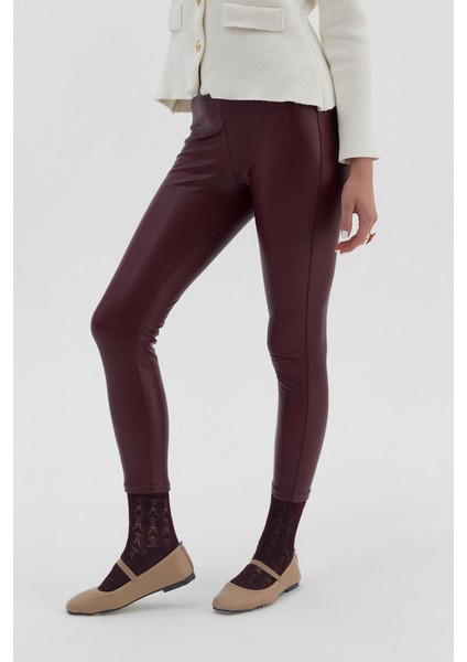 Kemerli Deri Tayt fiyatları