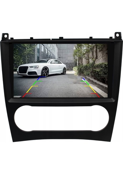 Mercedes C Class W203 - Araç Multimedya Ekran - 2gb 32GB - Kare - Black - 2004 - 2007 - 9 Inch - Hıgh Sound - Vsr