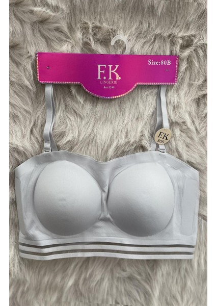 Lazer Kesim Desteksiz Balensiz Çıkarılabilen Pedli Sütyen F.k. 1240 fiyatları