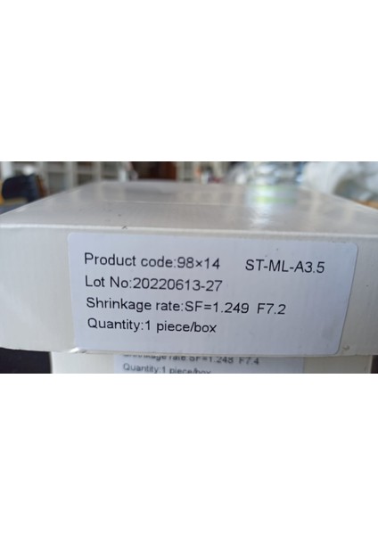 Zirkonya Blokları Çok Katmanlı 98X14 St-Ml-A3/3.5 Lodden 43% modelleri