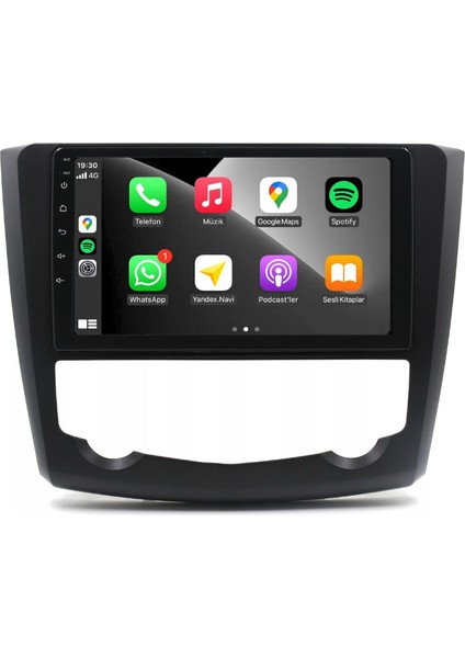 Renault Kadjar - Araç Multimedya Ekran - 2gb 32GB - S - Black - 2016 - 2019 - 9 Inch - Hıgh Sound - Vsr modelleri