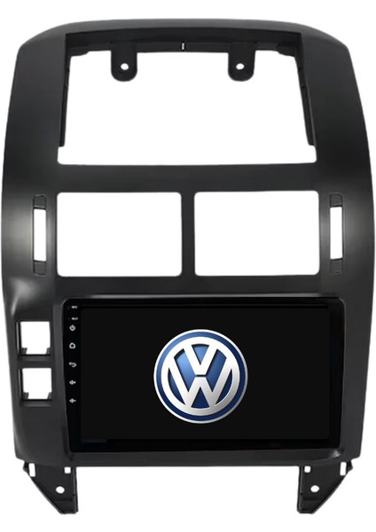 Volkswagen Polo - Araç Multimedya Ekran - 2gb 32GB - Old - Black - 2005 - 2009 - 9 Inch - Hıgh Sound - Vsr