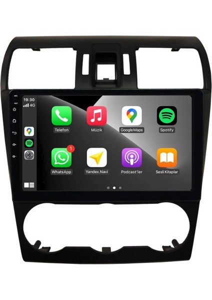 Subaru Forester - Araç Multimedya Ekran - 2gb 32GB - S - Black - 2015 - 2018 - 9 Inch - Hıgh Sound - Vsr