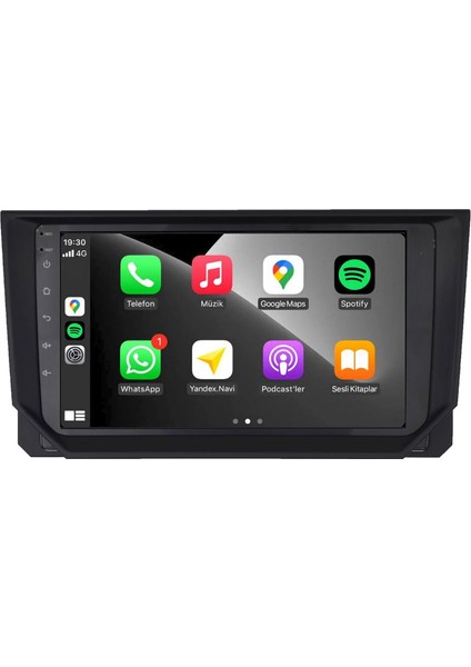 Seat Ibiza - Araç Multimedya Ekran - 2gb 32GB - S - Black - 2018 - 2020 - 9 Inch - Hıgh Sound - Vsr