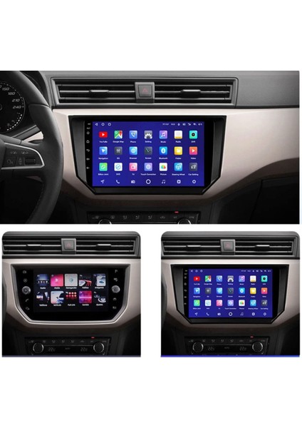 Seat Ibiza - Araç Multimedya Ekran - 2gb 32GB - S - Black - 2018 - 2020 - 9 Inch - Hıgh Sound - Vsr