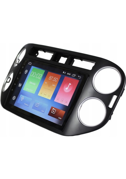Volkswagen Tiguan - Araç Multimedya Ekran - 2gb 32GB - S - Black - 2007 - 2015 - 9 Inch - Hıgh Sound - Vsr
