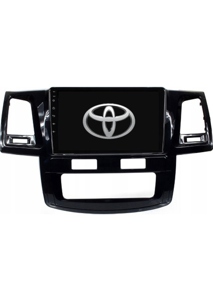 Toyota Hilux - Araç Multimedya Ekran - 2gb 32GB - Dijital - Piano Black - 2008 - 2015 - 9 Inch - Hıgh Sound - Vsr