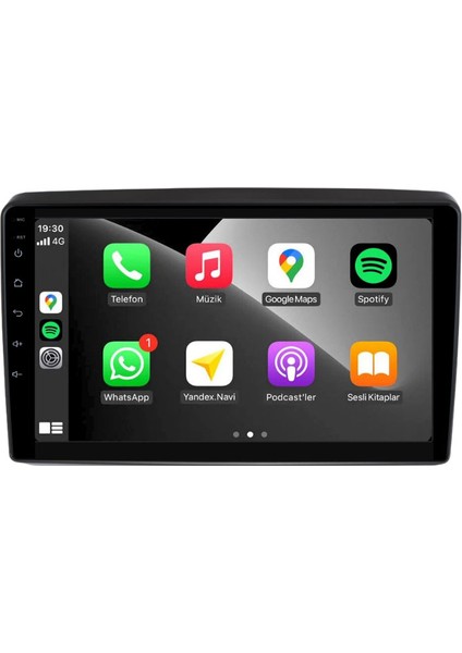Toyota Yaris - Araç Multimedya Ekran - 2gb 32GB - S - Black - 1999 - 2006 - 9 Inch - Hıgh Sound - Vsr