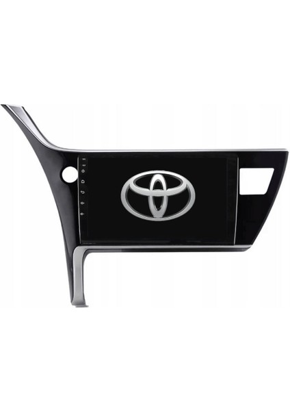 Toyota Corolla - Araç Multimedya Ekran - 2gb 32GB - S - Black - 2017 - 2018 - 9 Inch - Hıgh Sound - Vsr