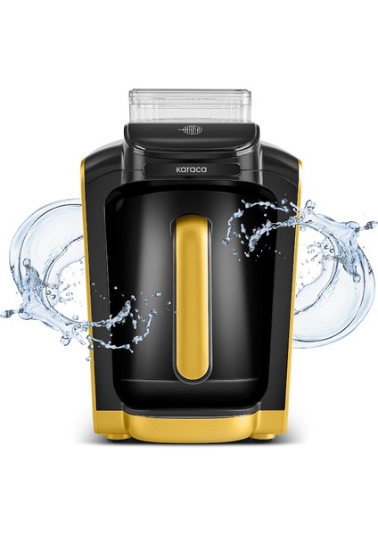 Hatır Otomatik Su Alma Hazneli Türk Kahve Makinesi Pineapple Yellow
