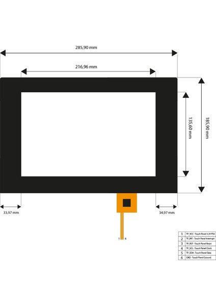 10.1'' Zero Besel Touch Screen Capasitive Black V2 fiyatları