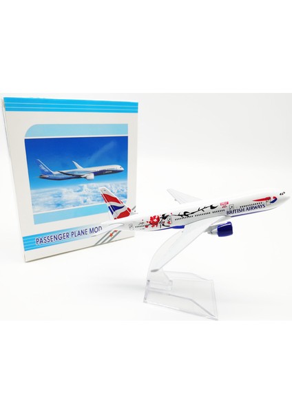 16CM Alaşımlı Uçak Model Süsü (Yurt Dışından)