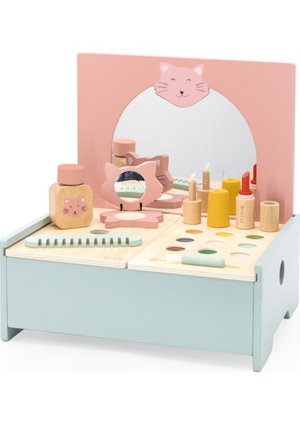 Trıxıe - Wooden Make-Up Table