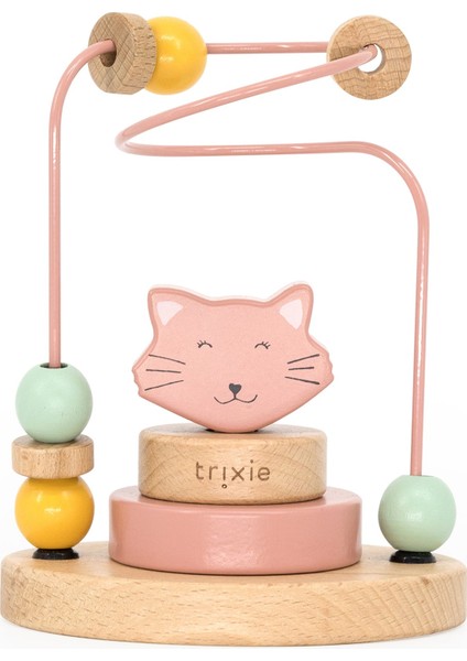 Trıxıe - Wooden Beads Maze-Mrs. Cat fiyatları