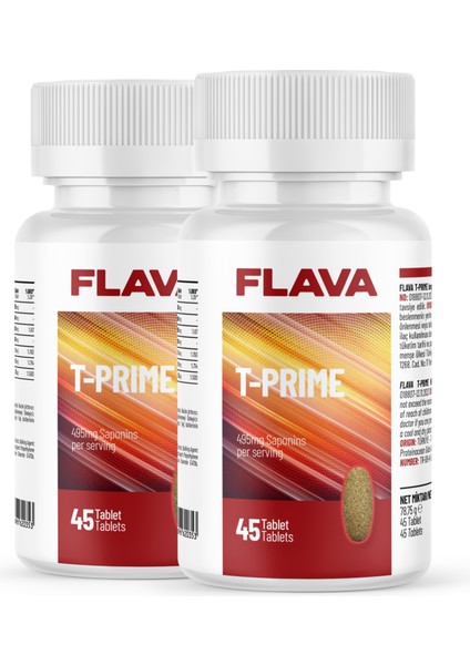 T-Prime - 45 Tablet x 2 Adet