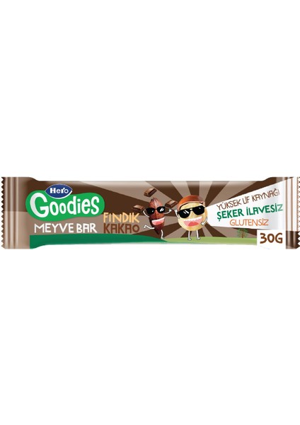 Fındık Kakao Meyve Bar 30g x 15