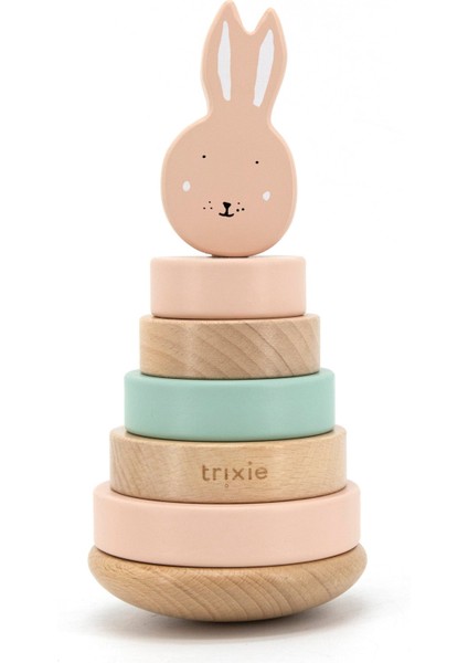 Trıxıe - Wooden Stackıng Toy-Mrs. Rabbıt fiyatları