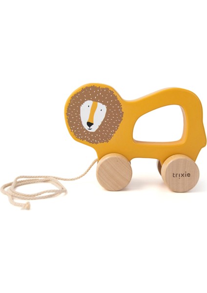 Trıxıe - Wooden Pull Along Toy-Mr. Lıon fiyatları