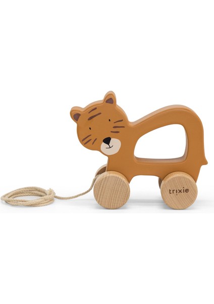 Trıxıe - Wooden Pull Along Toy-Mr. Tıger fiyatları