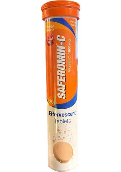 Vitamini Effervecent 1000 Mg 20 Tablet