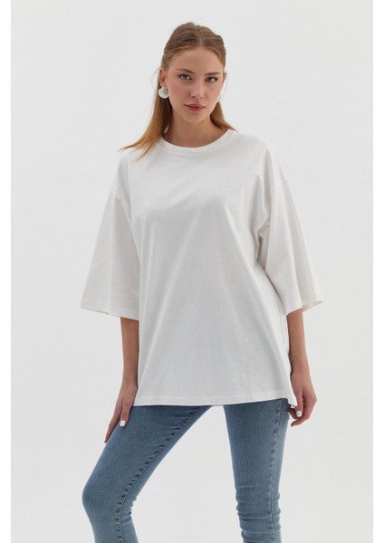 Oversize Kadın Tişört
