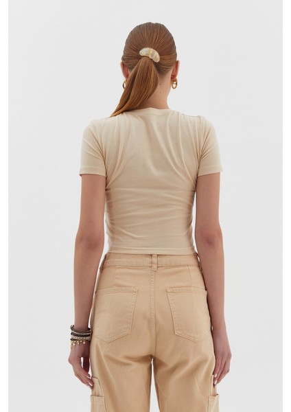 Pamuklu Bisiklet Yaka Body fırsatları