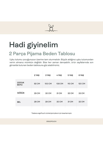 Organik Pamuklu 2 Parça Uzun Pijama 1.0 TOG