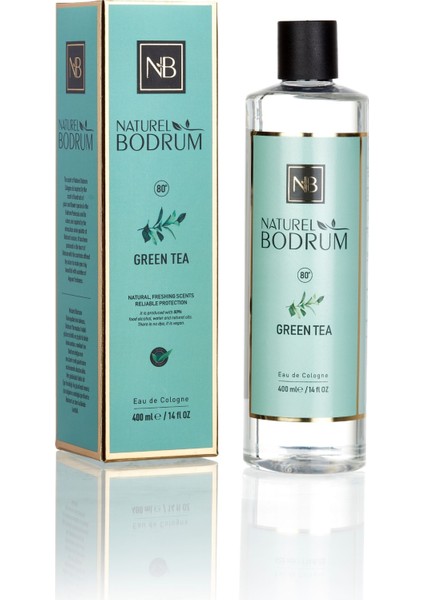 Green Tea Kolonyası 400 ml - Mango Kişniş Gliserinli Doğal Sabun 100 gr