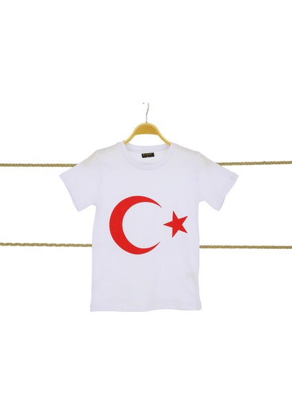 Erkek Çocuk T-Shirt Bayraklı