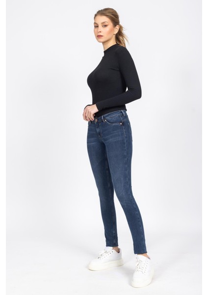 Hm Bayan Kot Pantolon Kso Koyu Mavi