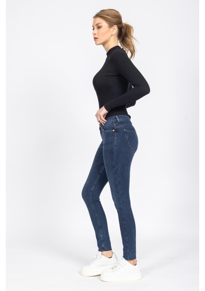 Hm Bayan Kot Pantolon Kso Koyu Mavi modelleri