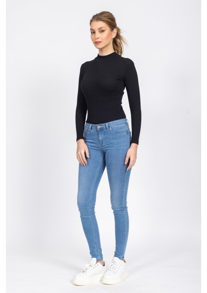 Hm Bayan Kot Pantolon Kso Mavi