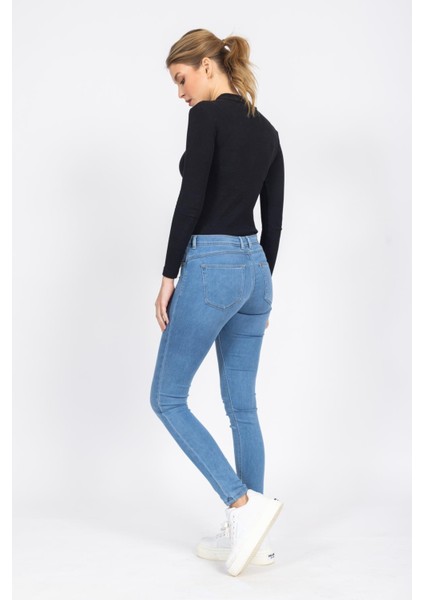 Hm Bayan Kot Pantolon Kso Mavi modelleri