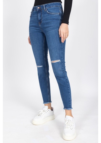 New Loık Bayan Kot Pantolon 18Y Kso Koyu Mavi indirimleri