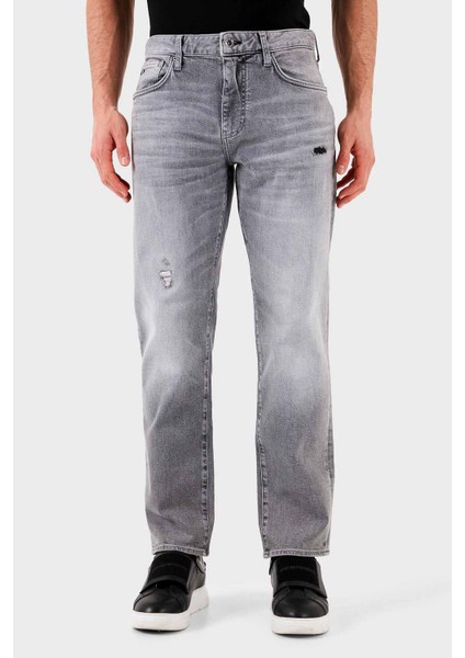 Streç Pamuklu Slim Fit Normal Bel Düz Paça Jeans Erkek Kot Pantolon XM000049 AF14656 M8088