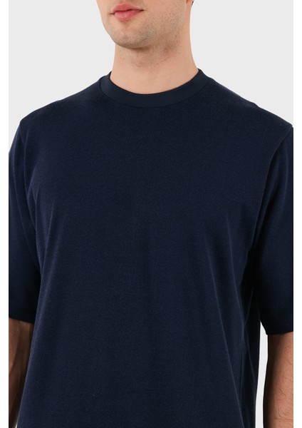Logo Baskılı Regular Fit Pamuklu Bisiklet Yaka T Shirt Erkek T Shirt S74GD1266 S21658 478 indirimleri